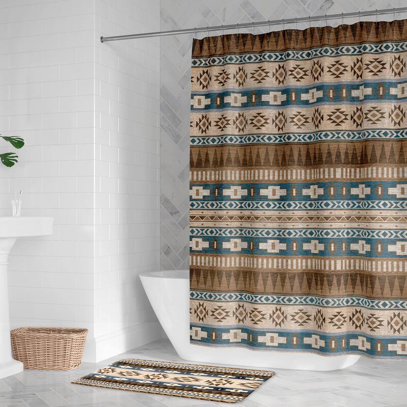 Laural Home Sedona Canyon Brown Memory Foam Rug