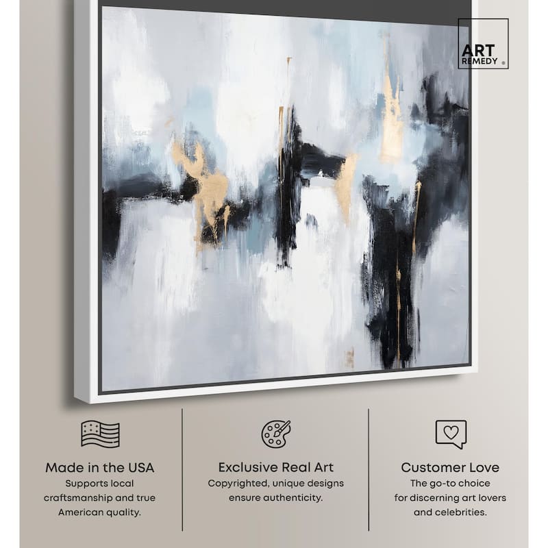 Turbulence II Canvas by Art Remedy