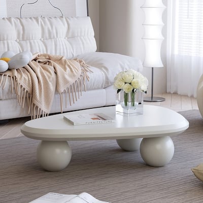 Modern Wooden Coffee Table with Special Design for Small Living Rooms