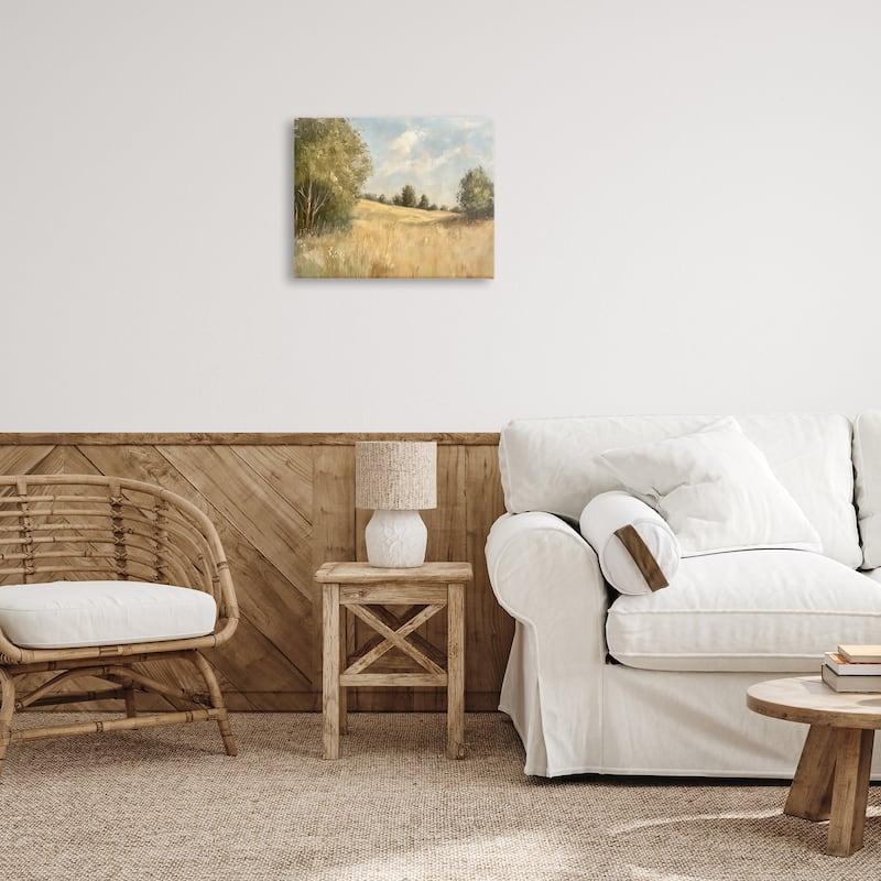 Stupell Classic Country Field Canvas Wall Art Design By Petal Prints Design