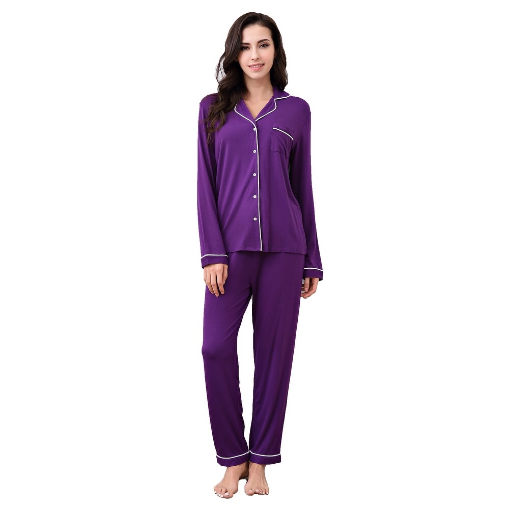 purple nightwear
