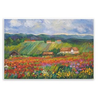 Stupell Spring Glory Lush Meadow Wall Plaque Art Design By Alexi Fine ...