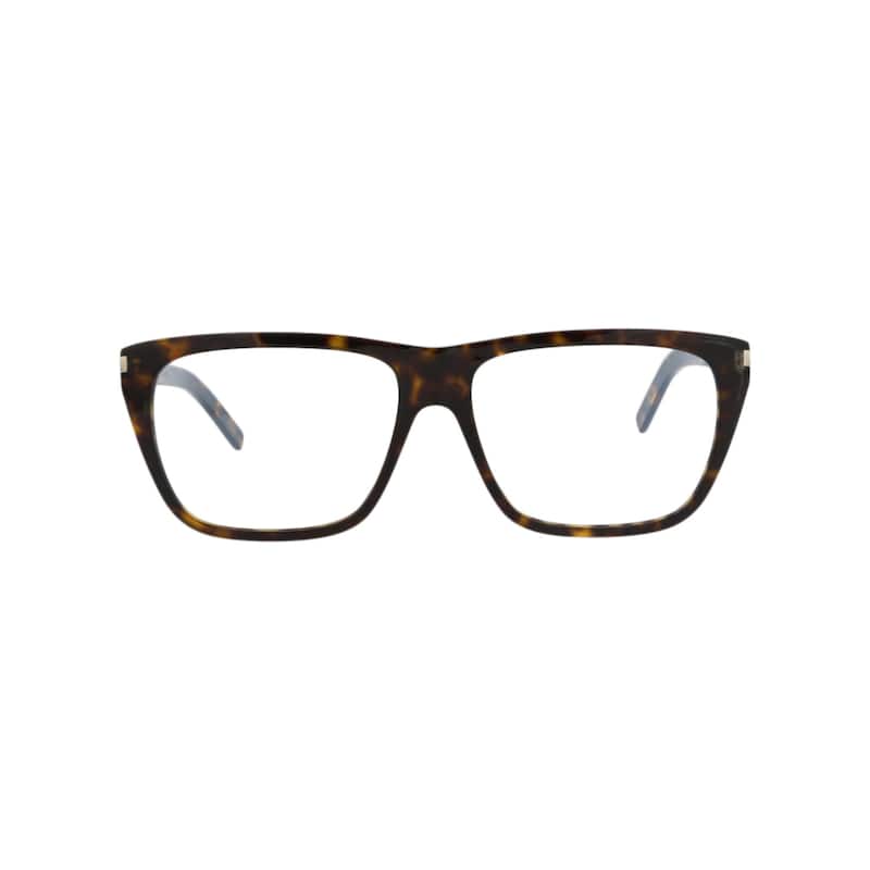 Saint Laurent Square-Frame Acetate Optical Frames - Havana Havana Transparent - Brown