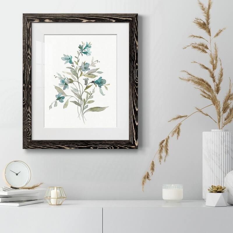 Linen Botanical III-Premium Framed Print - Ready to Hang