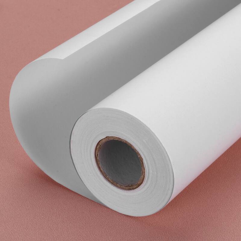 Art Easel Paper Roll，1 Pcs Wrapping Paper Art Craft, White