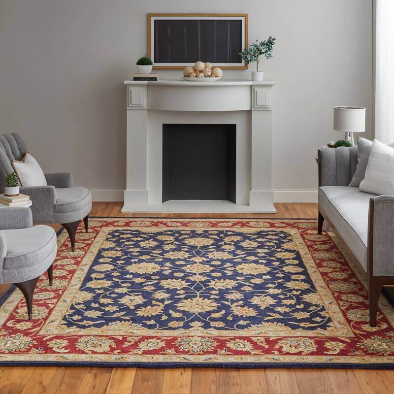 Grand Bazaar Oleg Hand Tufted Oriental Traditional Area Rug