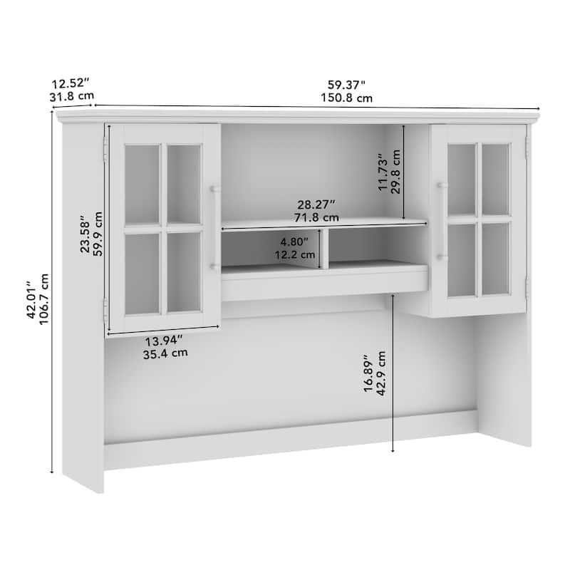 Westbrook 60W Computer Desk Hutch by Bush Furniture