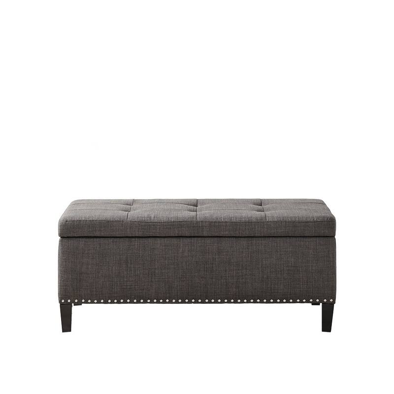Stylish Mid-Century Modern Upholstered Tufted Storage Bench - Perfect for Versatile Spaces