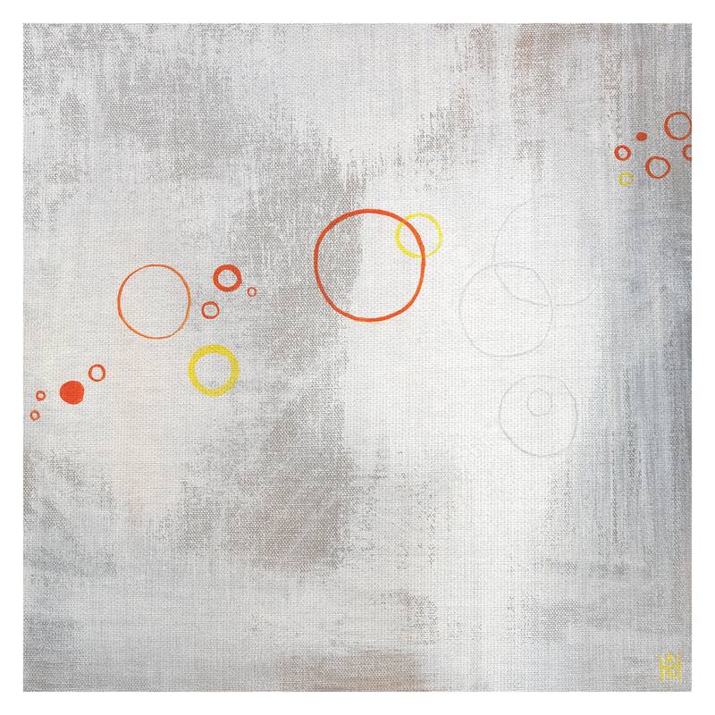 Asteroids II by Stephanie Han Canvas Art Print