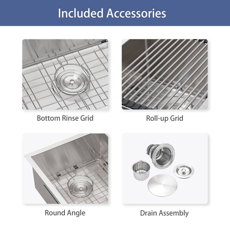 33x19 Undermount Double Bowl Kitchen Sink (50/50) in 18 Gauge Stainless Steel with 9 Inch Deep basin - 33*19*9 - 33*19*9 - Silver