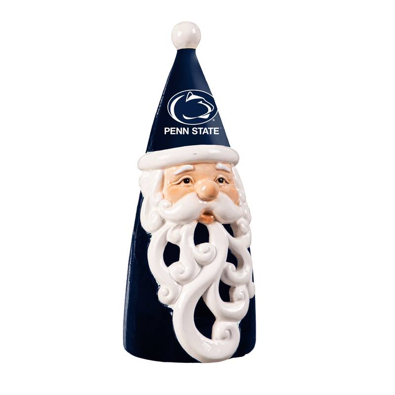 Penn State Santa LED Garden Statuary, 8"