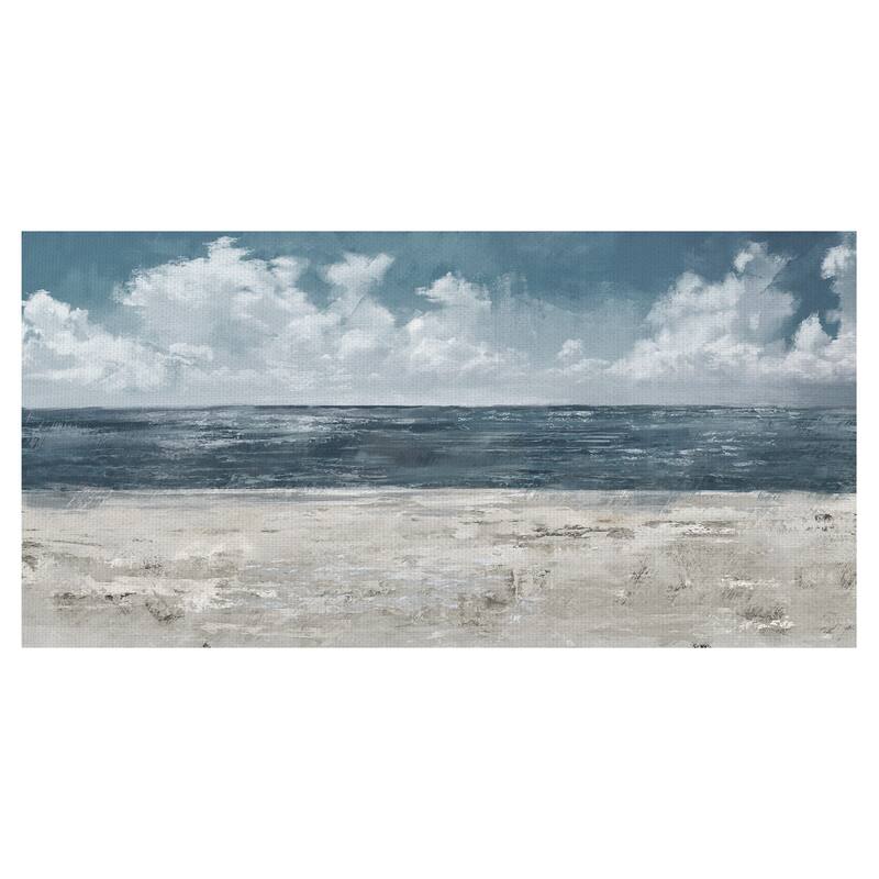 Beach Layers Light by Studio Arts Canvas Art Print
