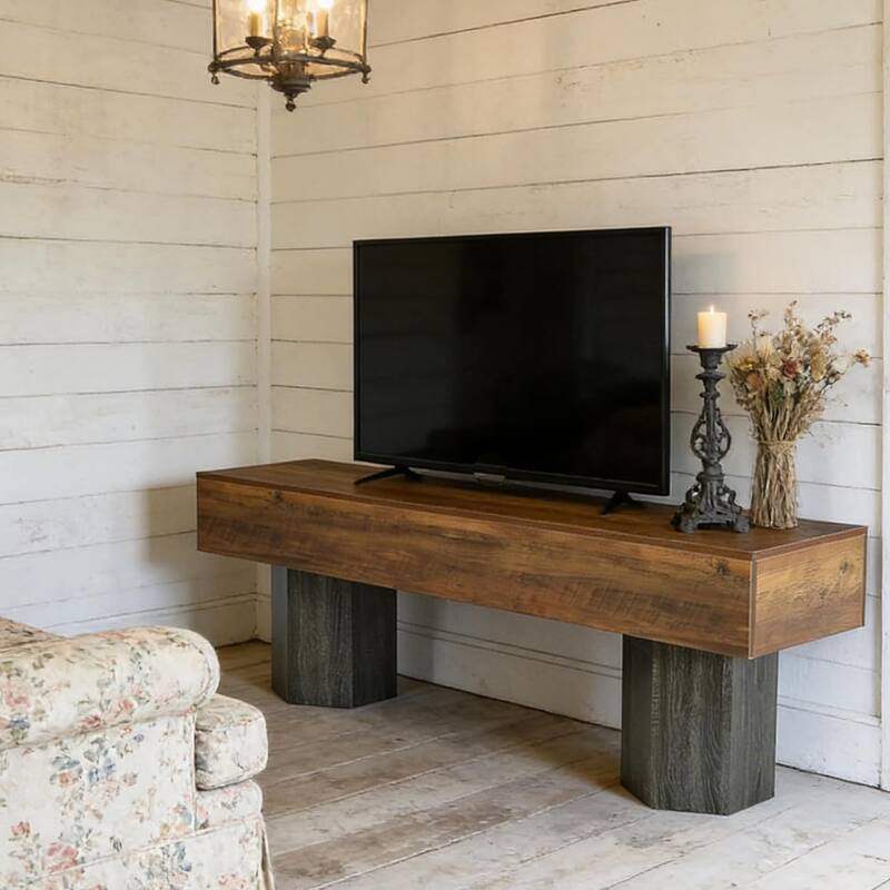 TV Stands for TVs up to 55''/65''/70", TV Media Entertainment Center for Living Room / Bedroom - 62.99" W × 15.75" D × 21.65" H