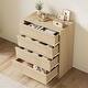 preview thumbnail 3 of 5, 30" 3 Drawer Nightstand, Modern Bedside Table with Storage, Natural Oak