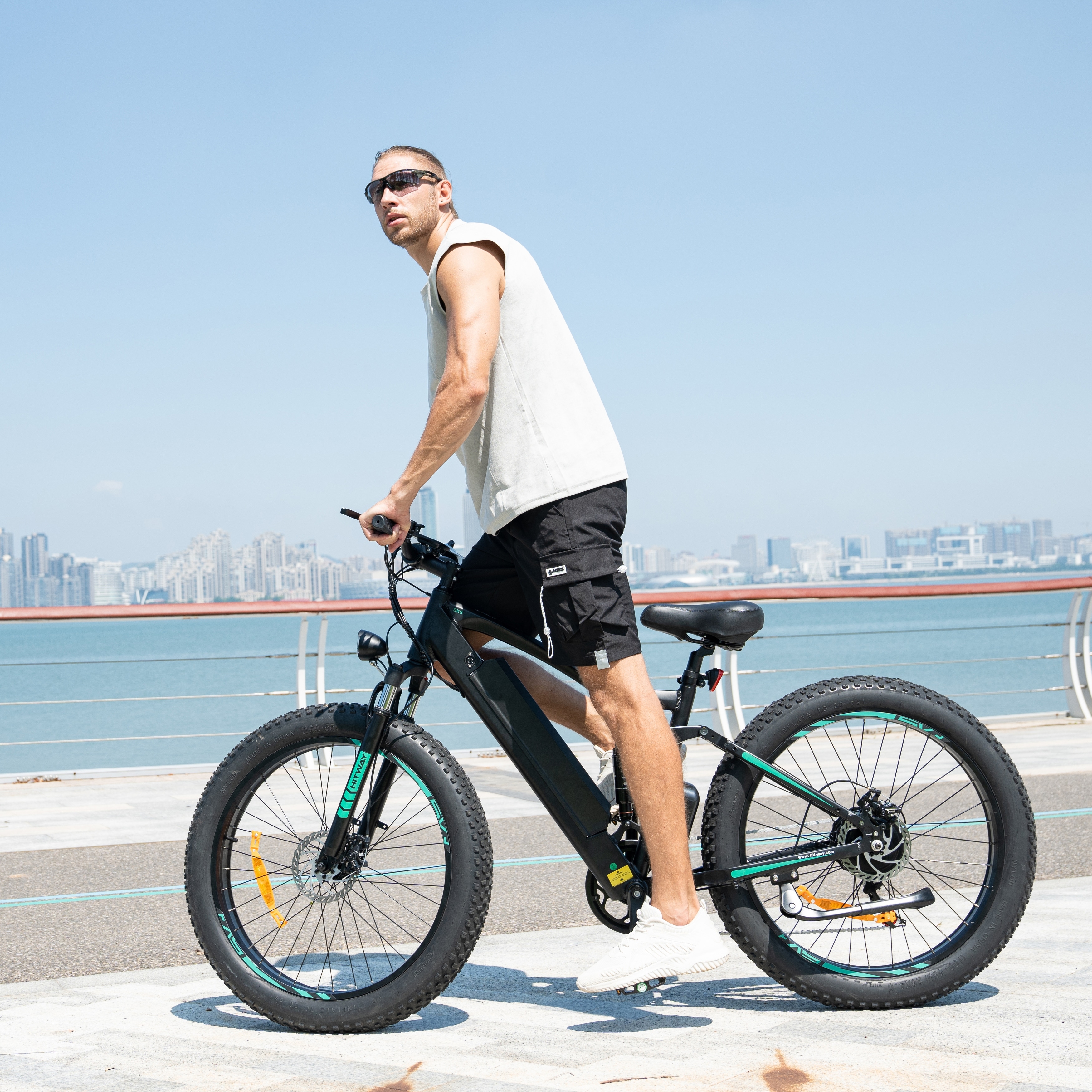 Bici Electrica HITWAY Bicicleta Elu00e9ctrica, 26