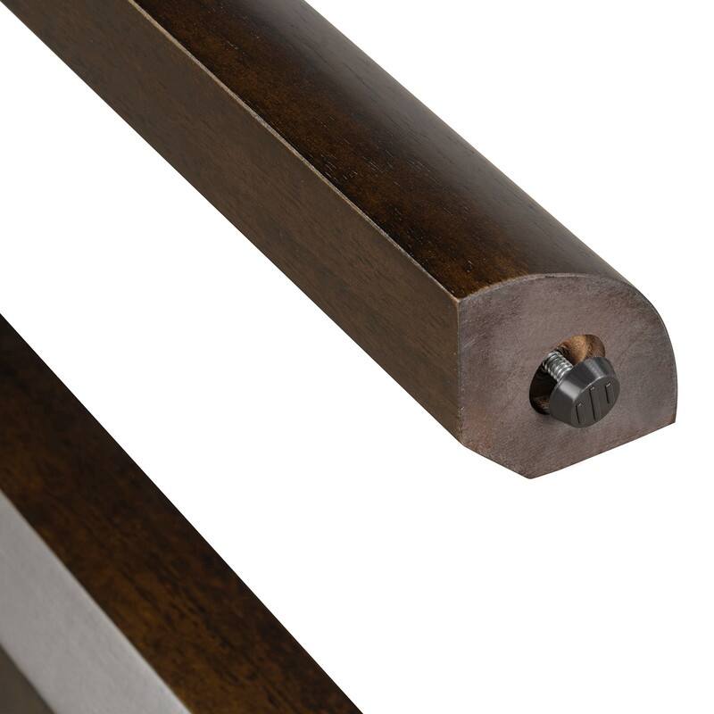 Rustic 52" Console Table with Drawers and Curved Legs for Entryway or Living Room Decor