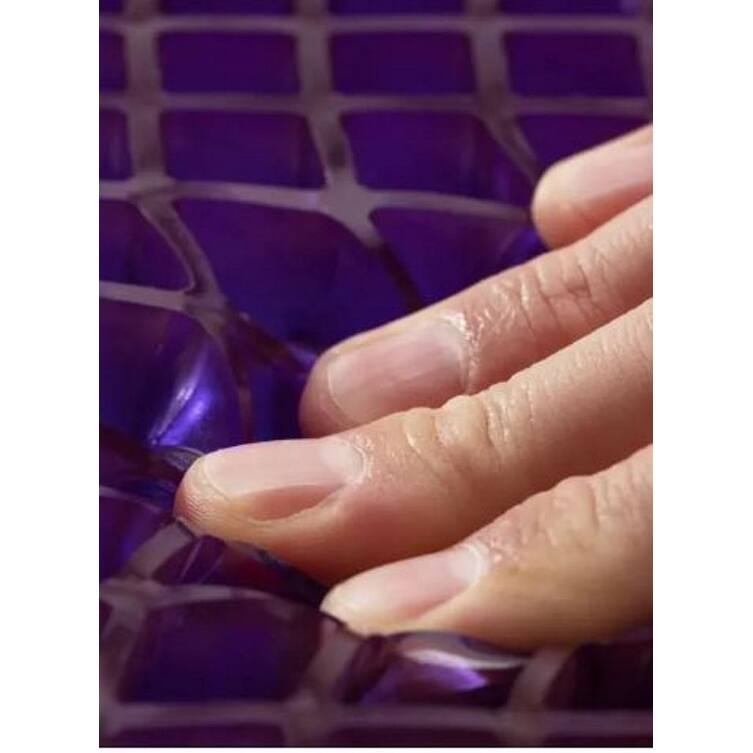 Purple - Simply Modern Seat Cushion with 100% Grid Support and Anti-Slip Portable Design