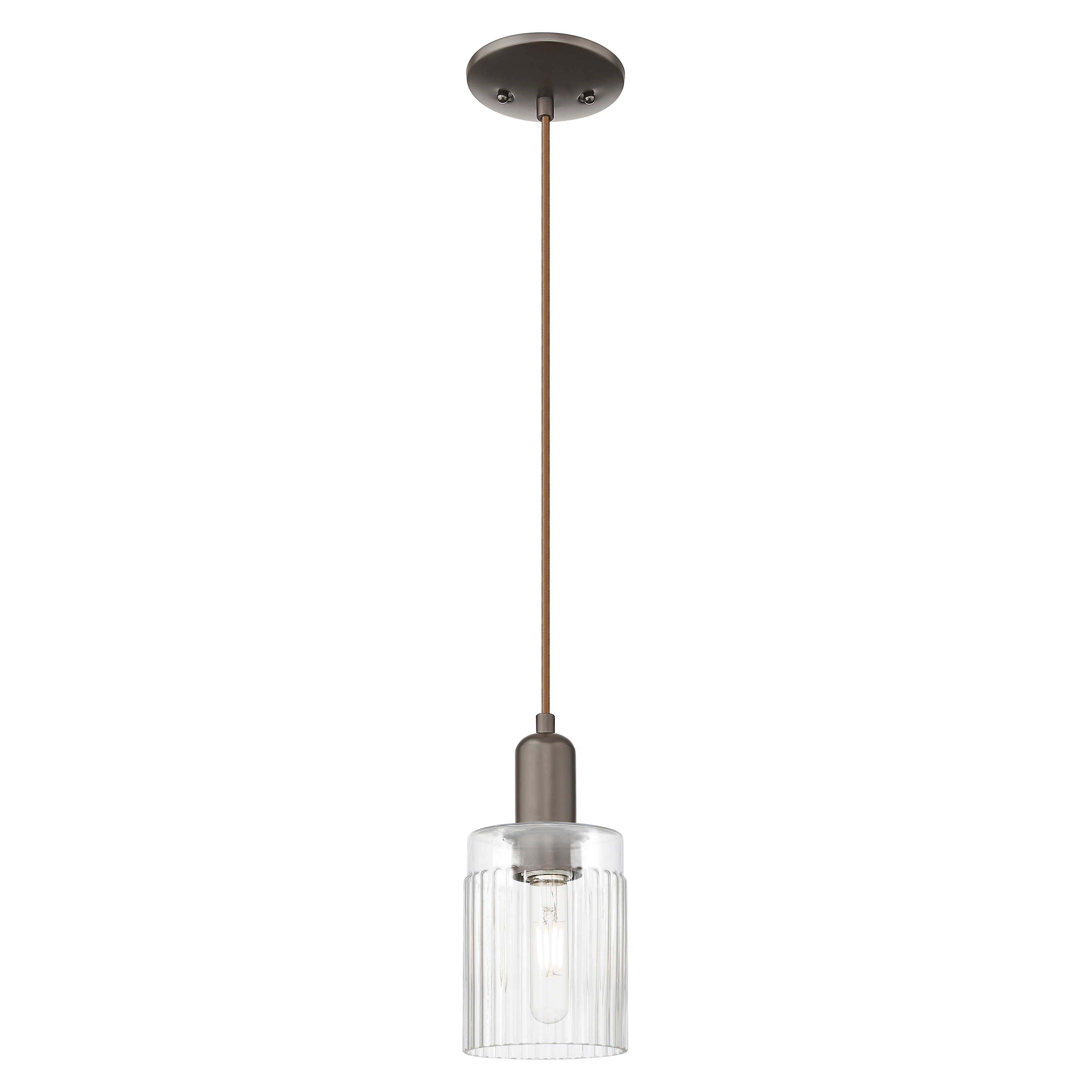 Innovations Lighting Endless Possibilities Arcadia - Hadley - 1 Light 5" Cord Hung Mini Pendant