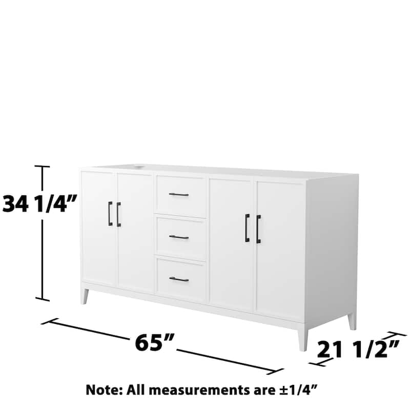 Elan 66-inch Double Vanity Cabinet