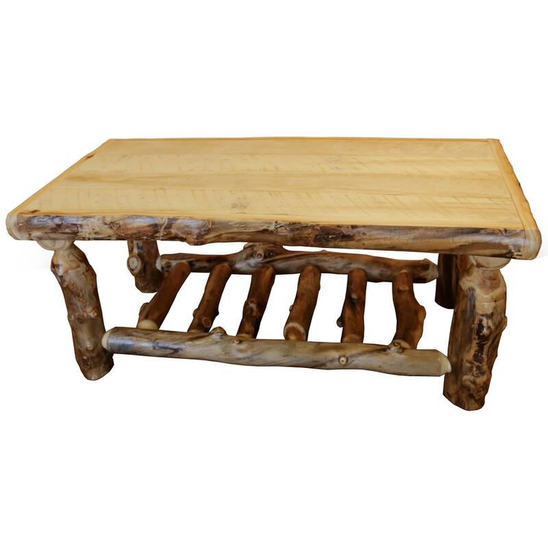 Aspen Log Coffee Table - Aspen Log