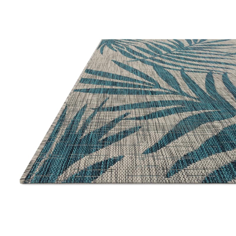 Alexander Home Collection Botanical Palms Indoor/Outdoor Rug