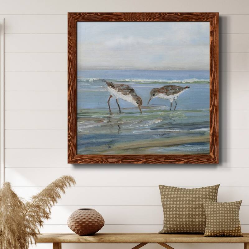 Seabird Beach II-Premium Framed Canvas - Ready to Hang