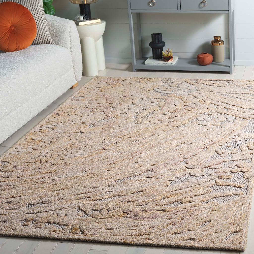 SAFAVIEH Handmade Trace Sasha Modern & Contemporary Wool Rug