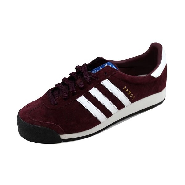 adidas samoa maroon