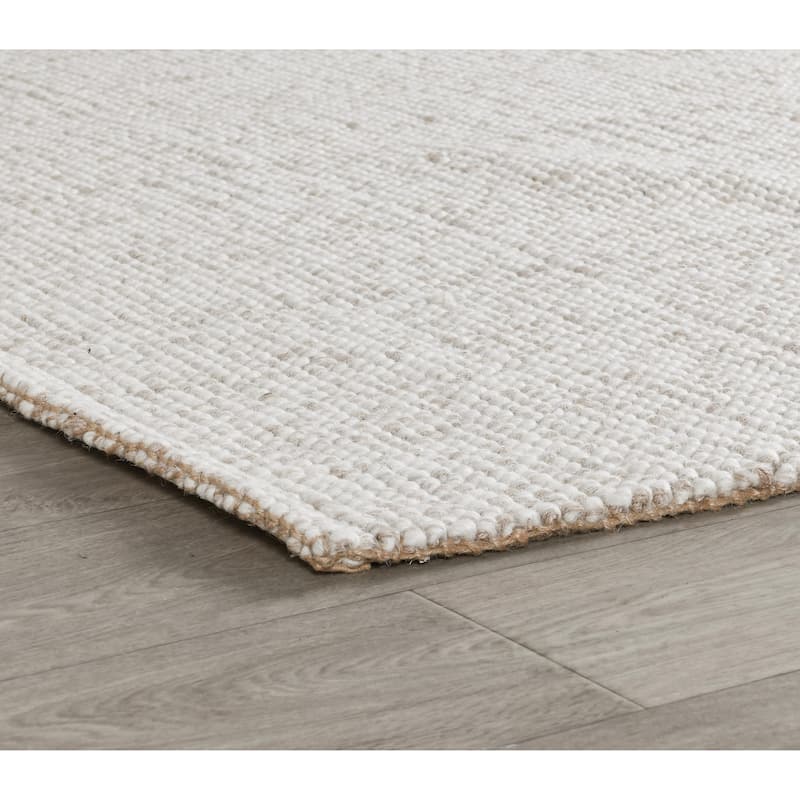 Villa by Classic Home Lisbon Handwoven Jute Blend Area Rug