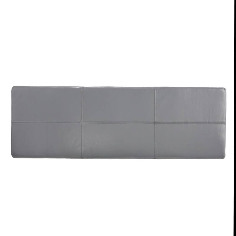 Lucinda Faux Leather Storage Bench by Christopher Knight Home - 51.25" L x 17.50" W x 16.25" H