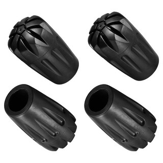 4Pcs Trekking Pole Tips Climbing Ski Cane Protectors Replacement ...