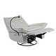preview thumbnail 23 of 26, Genuine Italian Leather Match Power Swivel Rocker Recliner (Set of 2)