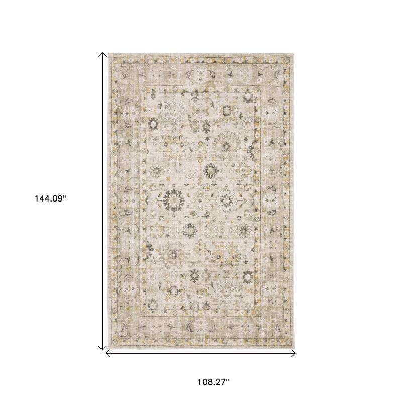 HomeRootsOriental Traditional Rectangle Area Rug