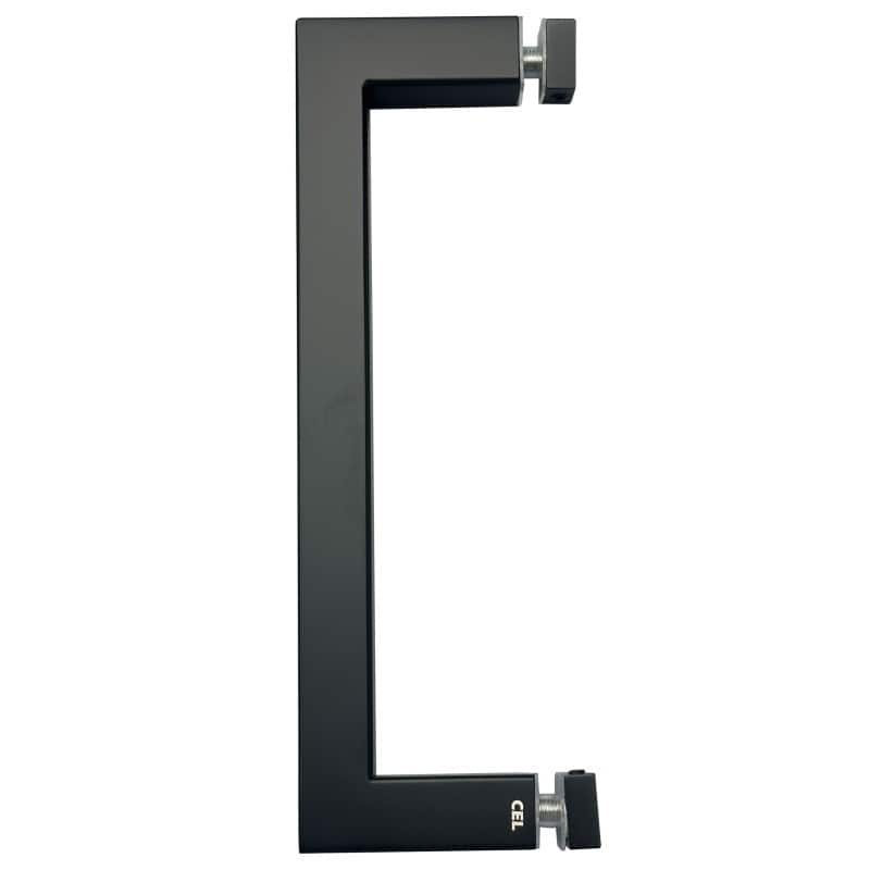 CEL 8" Square Tubing Singled-Sided Pull Handle for shower door