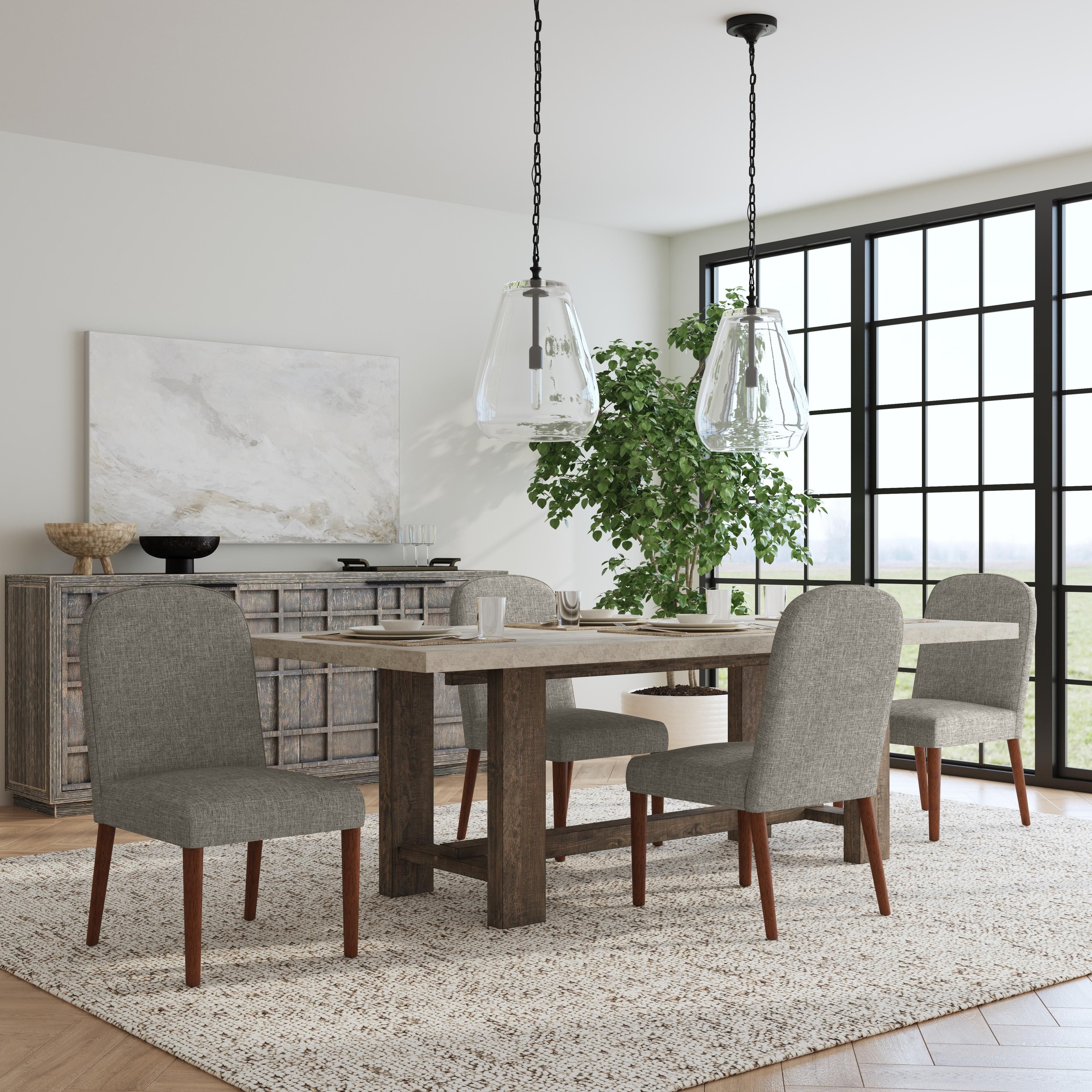 Single grey dining chair deals