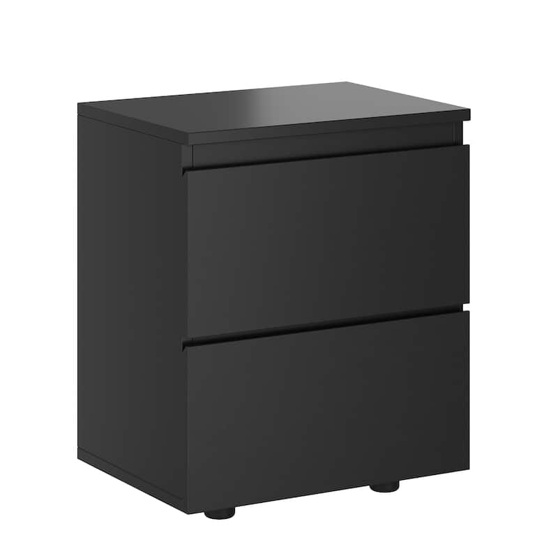 18.9'' Tall 15.7"W 2 - Drawer Nightstand Chest End Table