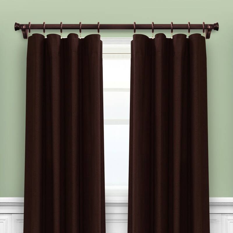 Mix & Match Wood Finials for Wood Curtain Rod (2-Pack)