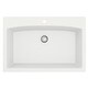 preview thumbnail 51 of 65, Karran Drop-In Quartz 33 in. 1-Hole Single Bowl Kitchen Sink Kit