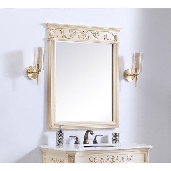 Traditional cheap bathroom mirror