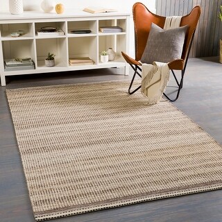 Artistic Weavers Kenelm Boho Embroidered Jute & Wool Area Rug