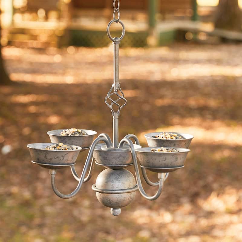 Park Designs Vintage 4 Pillar Chandelier Feeder - 16.5"H X 18"W X 18"DIA