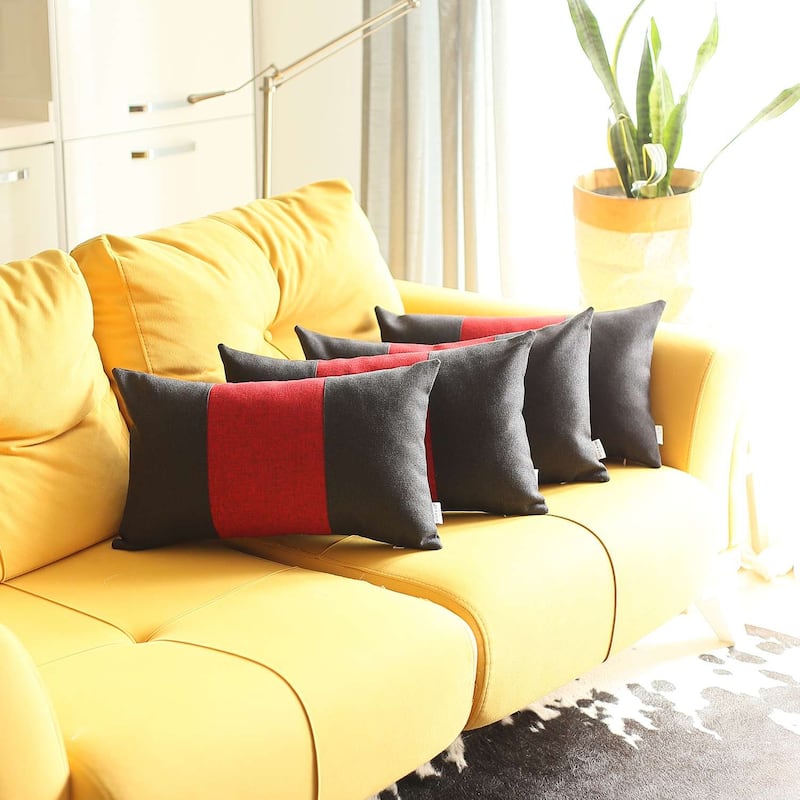 Boho-Chic Decorative Houndstooth Jacquard Pillow Covers 4 PCS