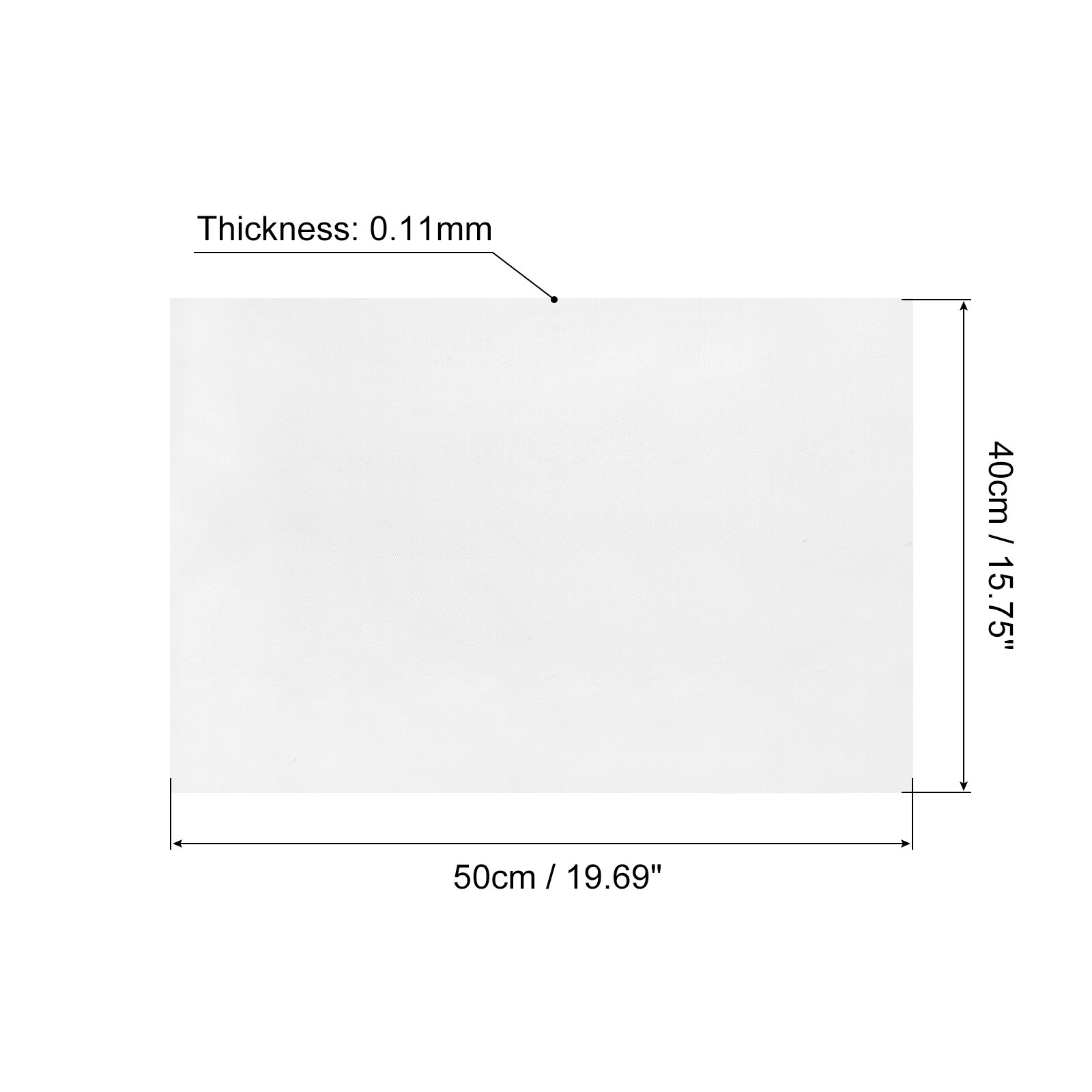 Handy Housewares 14 x 12.5 Parchment Paper 10-Pack Non-Stick Baking Sheets,  Pre-Cut Cookie Sheet Pan Liner