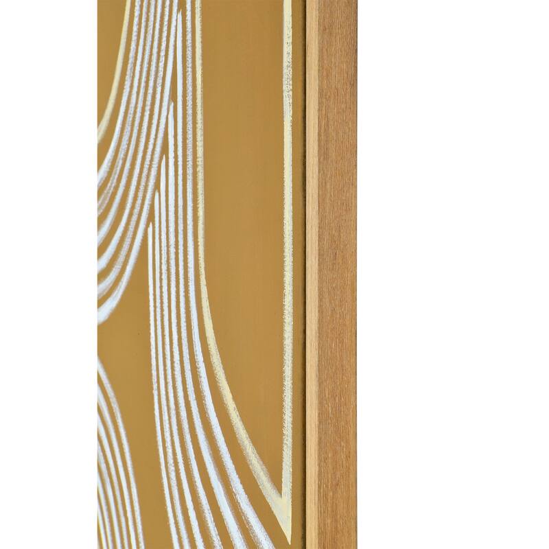 Renwil Milestone 60" Wide Canvas Art, Beige