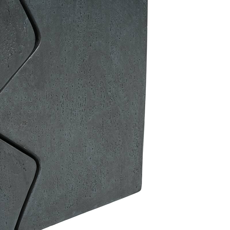 Outdoor & Indoor End Tables Set of 2 MGO Nesting Side Tables