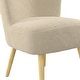 preview thumbnail 34 of 33, Avenue Greene Eden Boucle Kids Accent Chair with Natural Legs