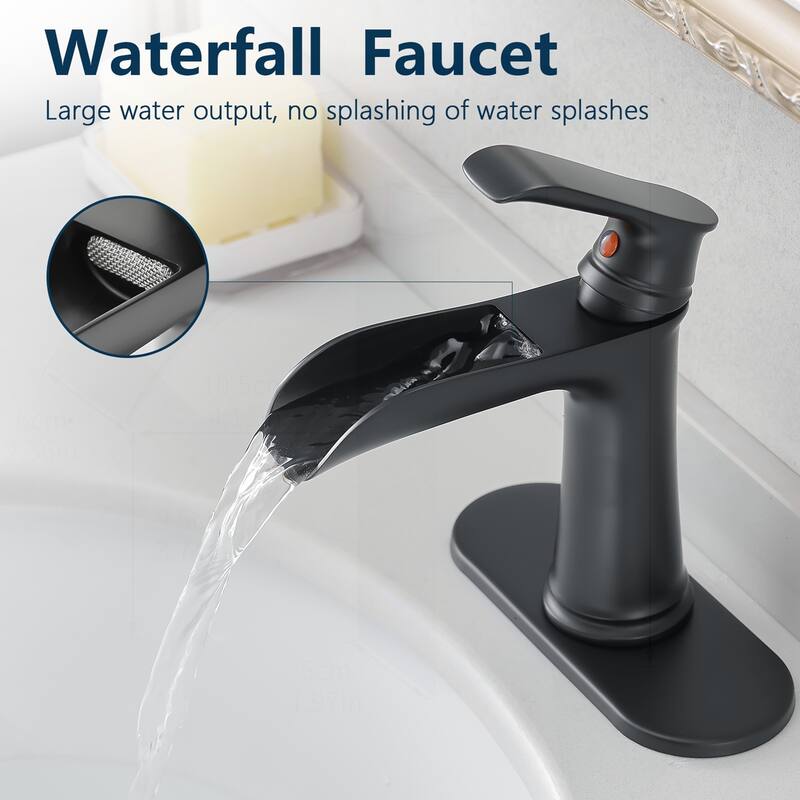 Modern Bathroom Sink Faucet with Advanced Features