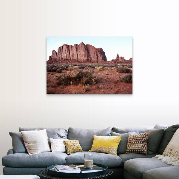 Shop Desert Landscape Of Monument Valley Arizona Canvas Wall Art Overstock 16493908