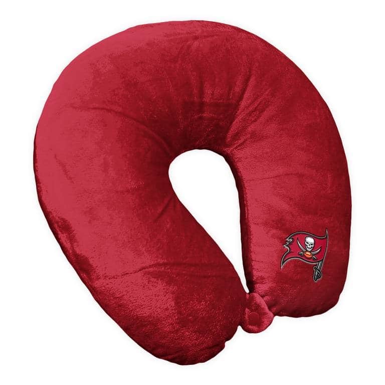 NFL Red Travel Neck Pillow