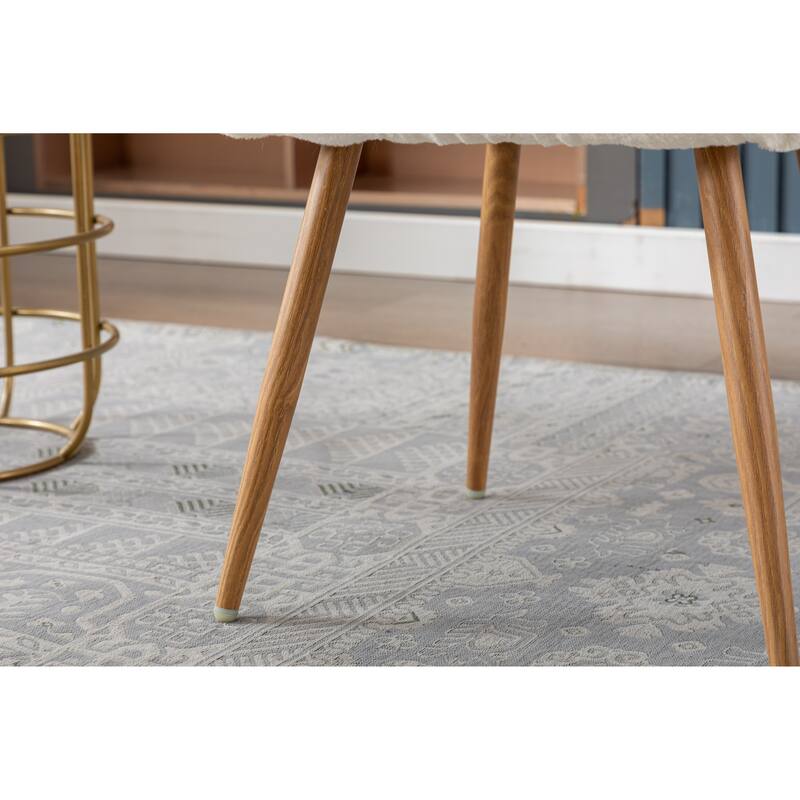 Dining Chairs Mid Century Side Chairs with Solid Painting Steel Leg for